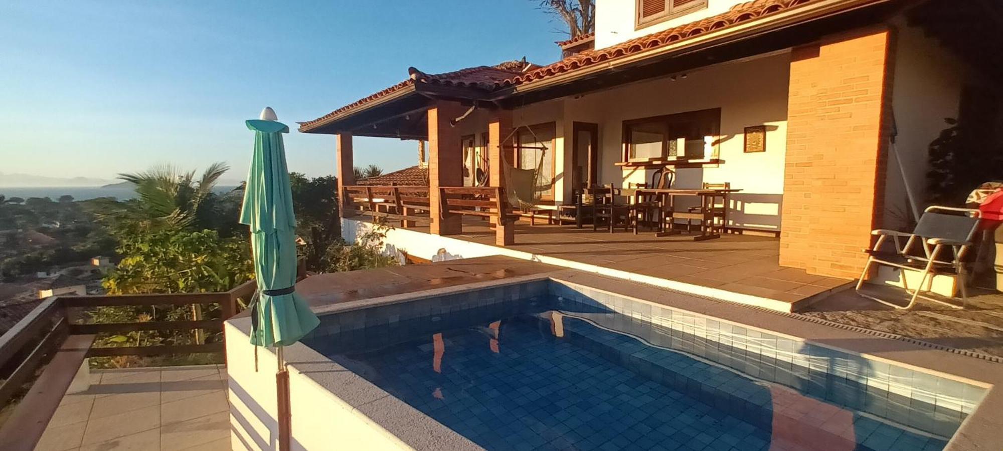 Casa E Piscina Privativa, Vista Para O Mar Em Condominio Pe Na Areia Armacao dos Buzios Экстерьер фото
