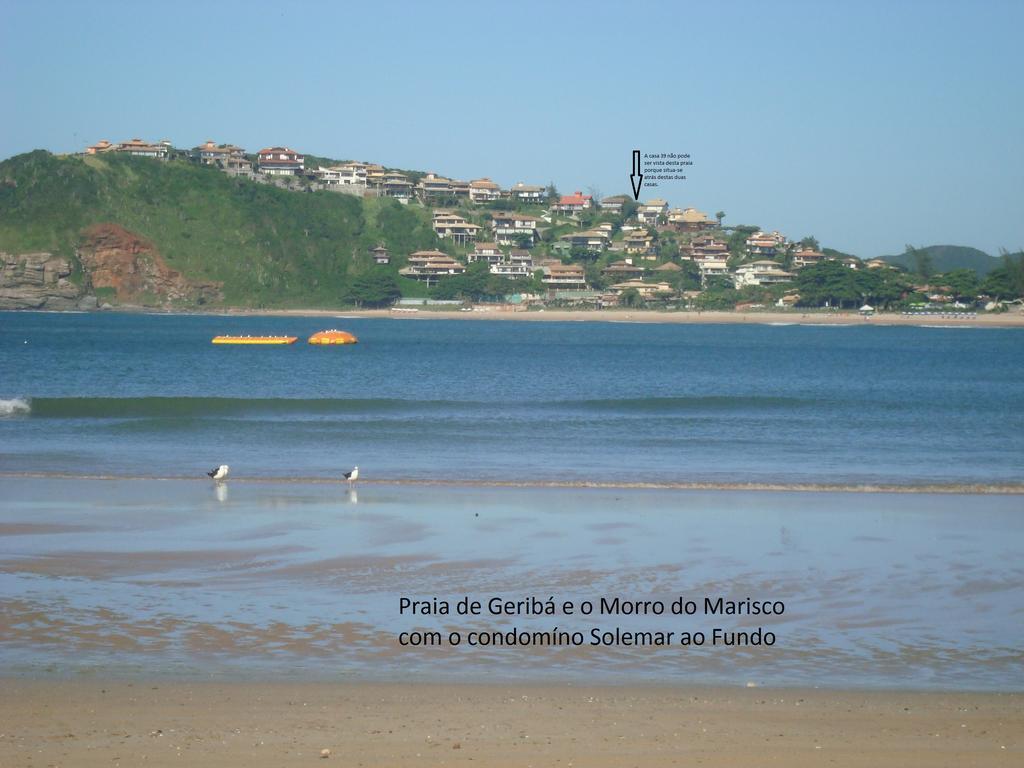 Casa E Piscina Privativa, Vista Para O Mar Em Condominio Pe Na Areia Armacao dos Buzios Экстерьер фото